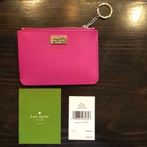 Brand new Kate Spade keychain wallet.